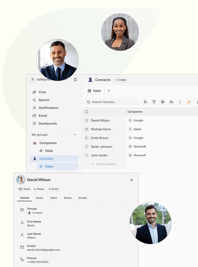 Enriched relationships