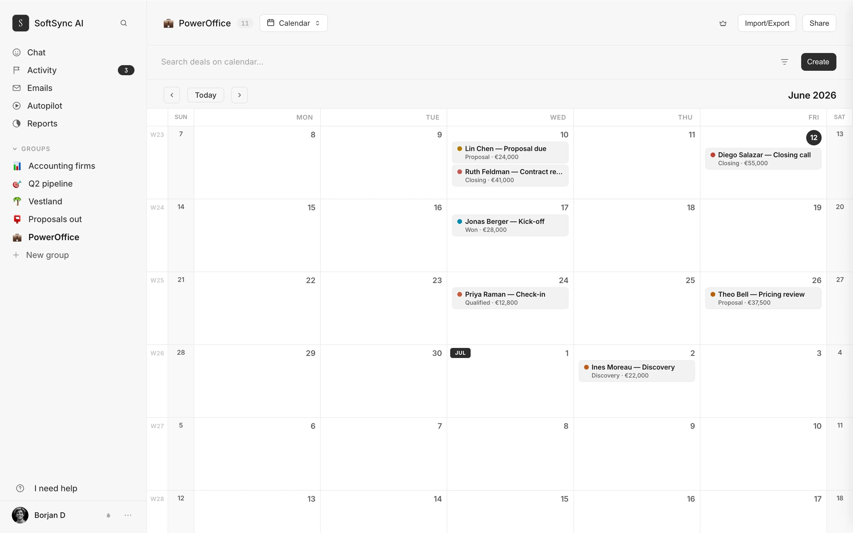 Calendar
